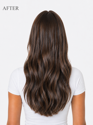 Classic Brunette Halo® Extensions