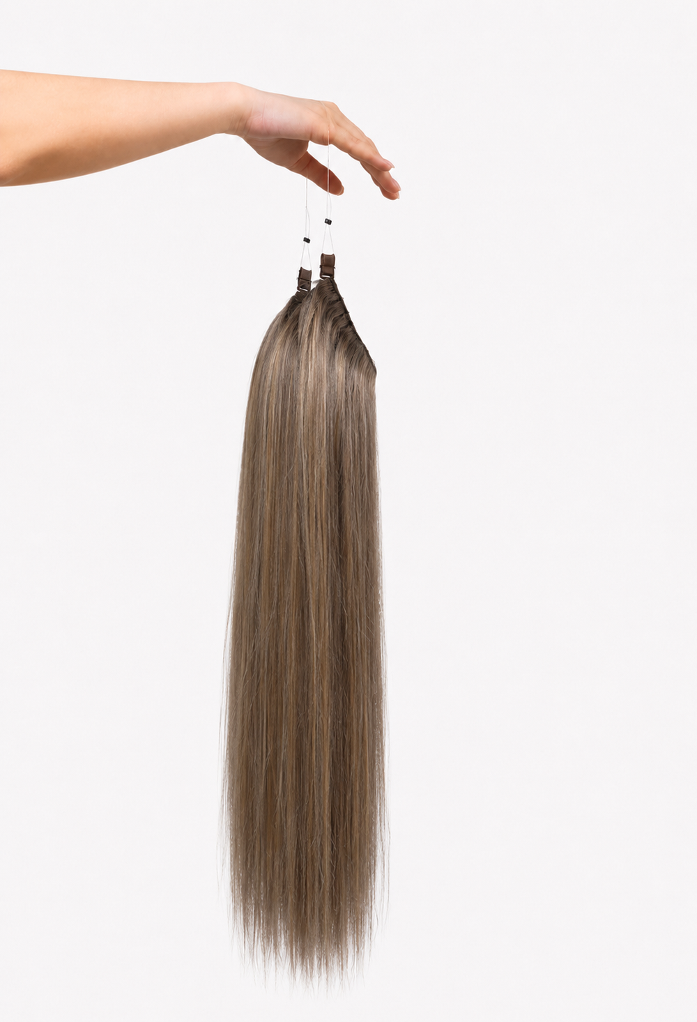Timeless Blonde Halo® Extensions