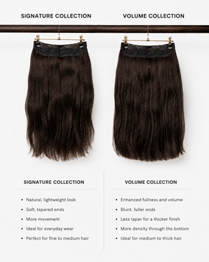 Soft Black Halo® Extensions
