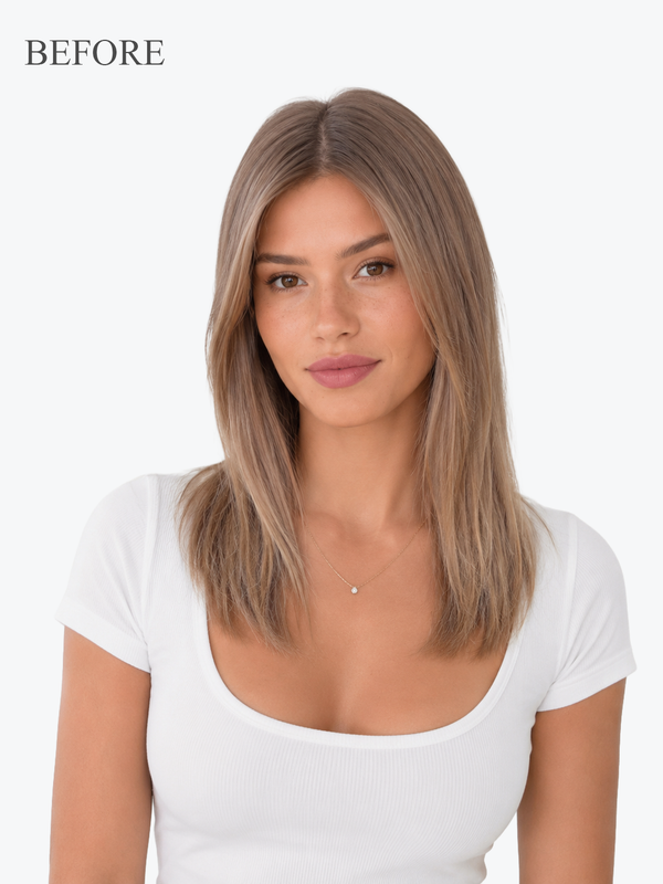 Timeless Blonde Halo® Extensions