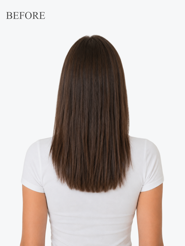 Classic Brunette Halo® Extensions