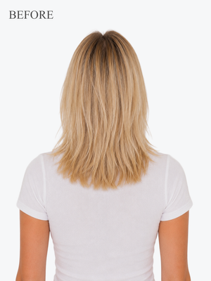 Vanilla Blonde Halo® Extensions