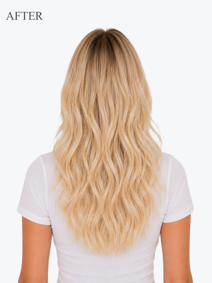 Vanilla Blonde Halo® Extensions