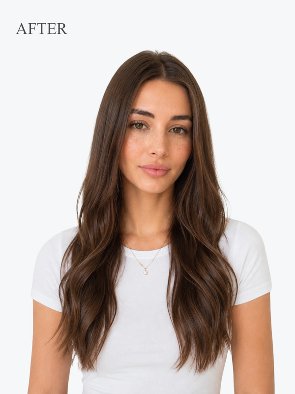 Classic Brunette Halo® Extensions
